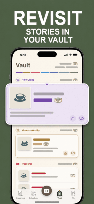 Mewseum Vault with Holy Grails, Museum-Worthy and Treasures tiers